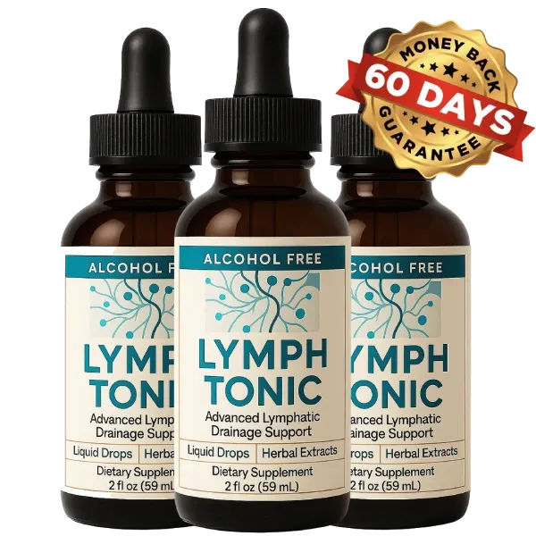 Lymph Tonic alcohol-free liquid supplement for lymphatic drainage and circulation support